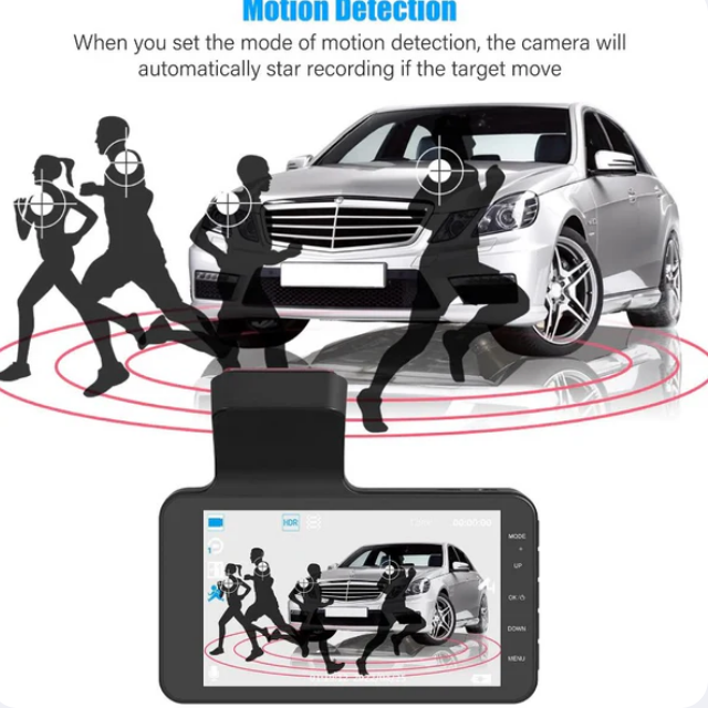 Cámara para carro Frontal y Reversa Full HD