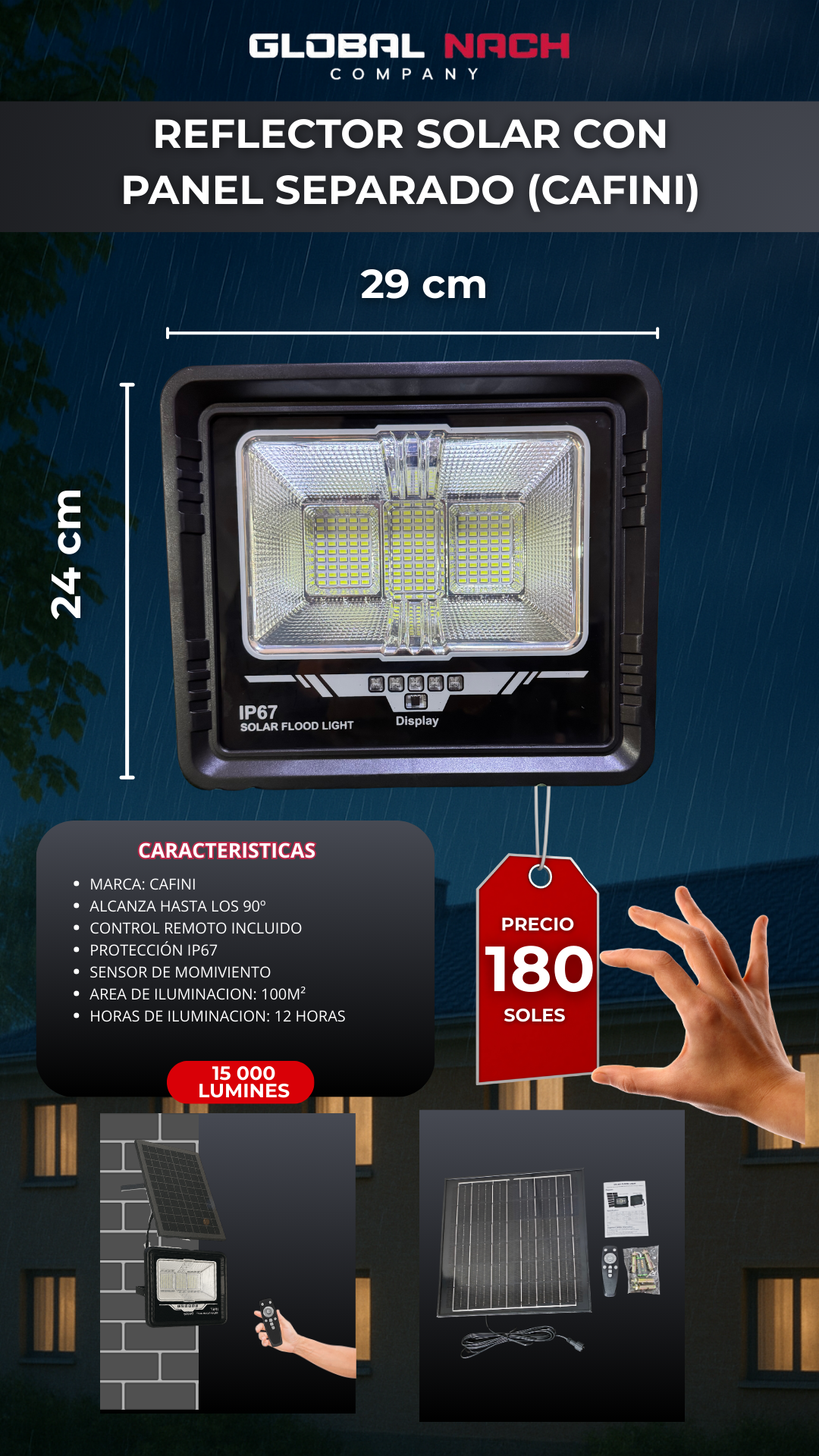 SolarMax 21000 Lumines