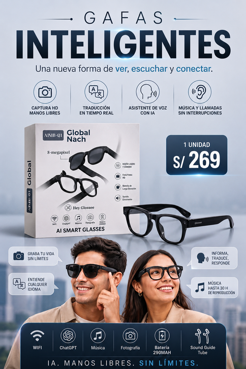 lentes inteligentes con camara ia
